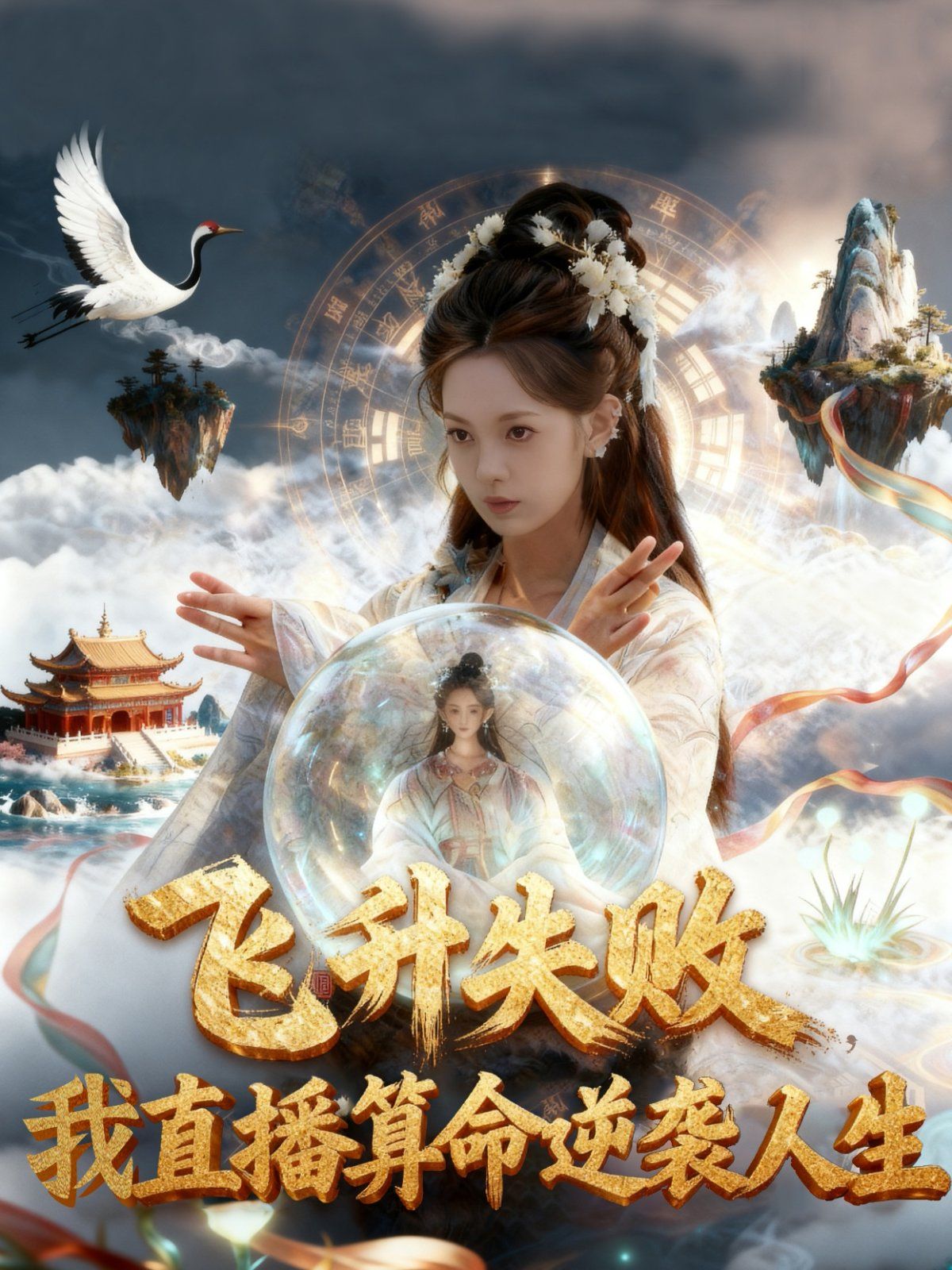 飞升失败我直播算命爆火了}