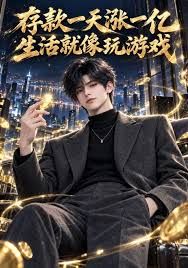 存款一天涨一亿，生活就像玩游戏封面