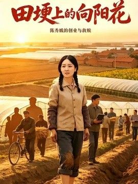 田埂上的向阳花