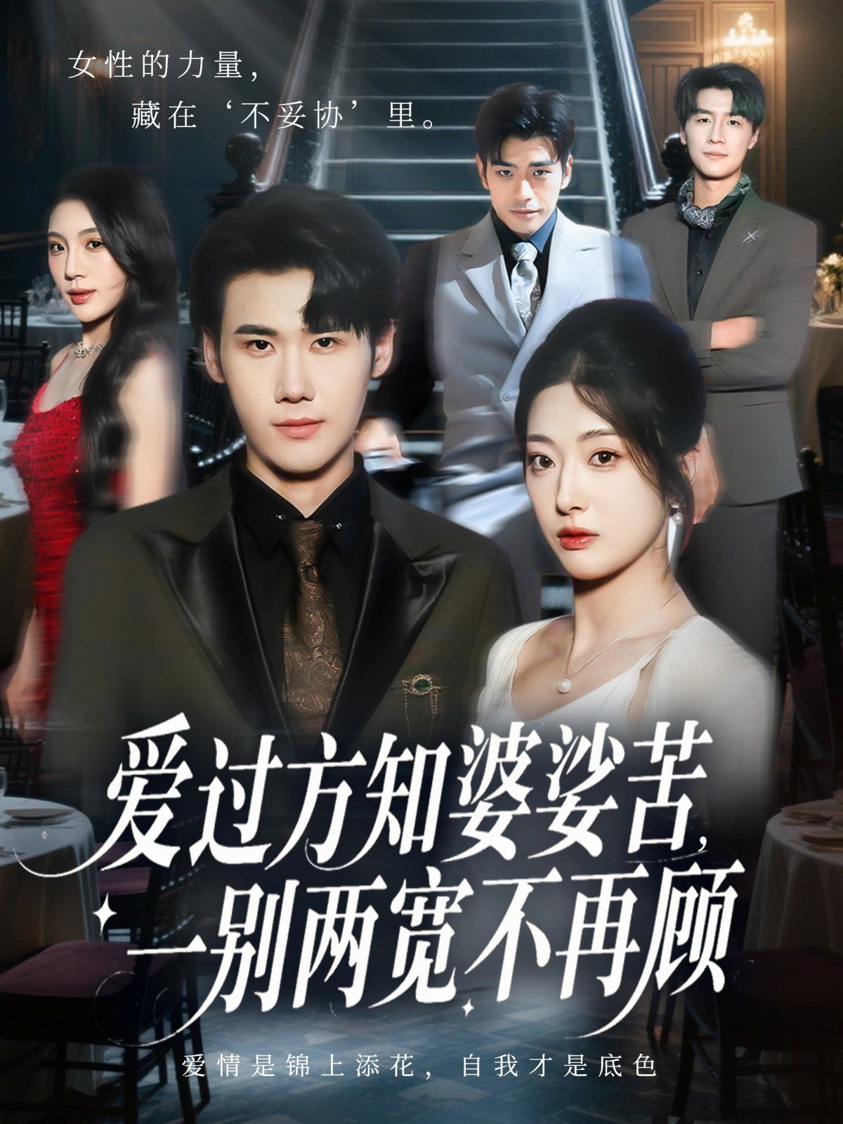 爱过方知婆娑苦一别两宽不再顾}