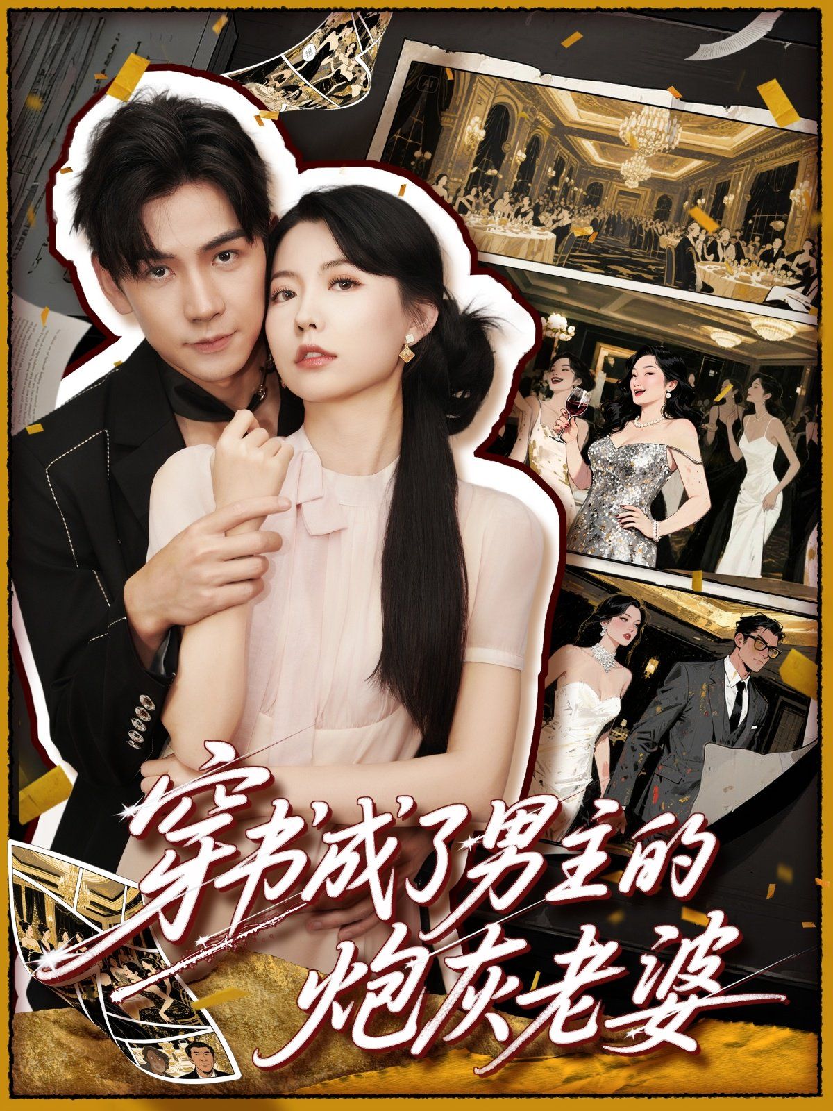 穿书成了男主的炮灰老婆}