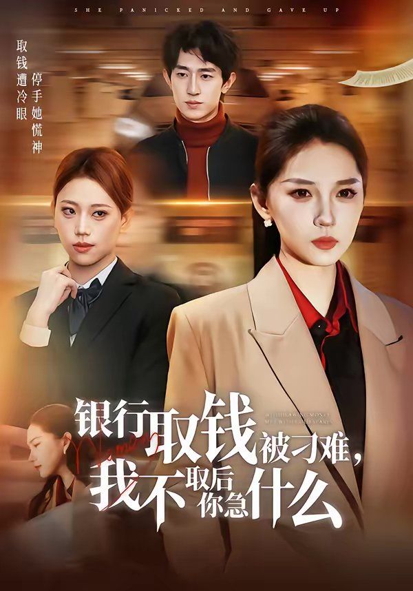 银行取钱被刁难，我不取后你急什么}