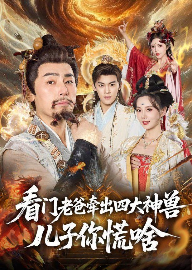 看门老爸牵出四大神兽儿子你慌啥}