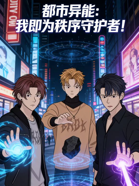 都市异能,我即为秩序守护者！动态漫画}