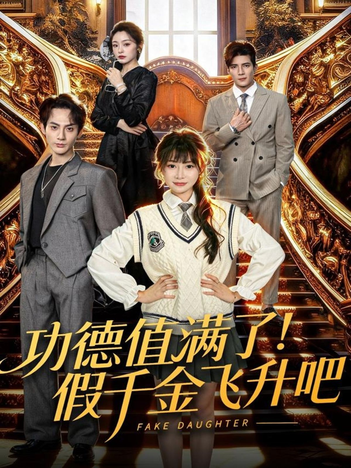 功德值满了！假千金飞升吧}
